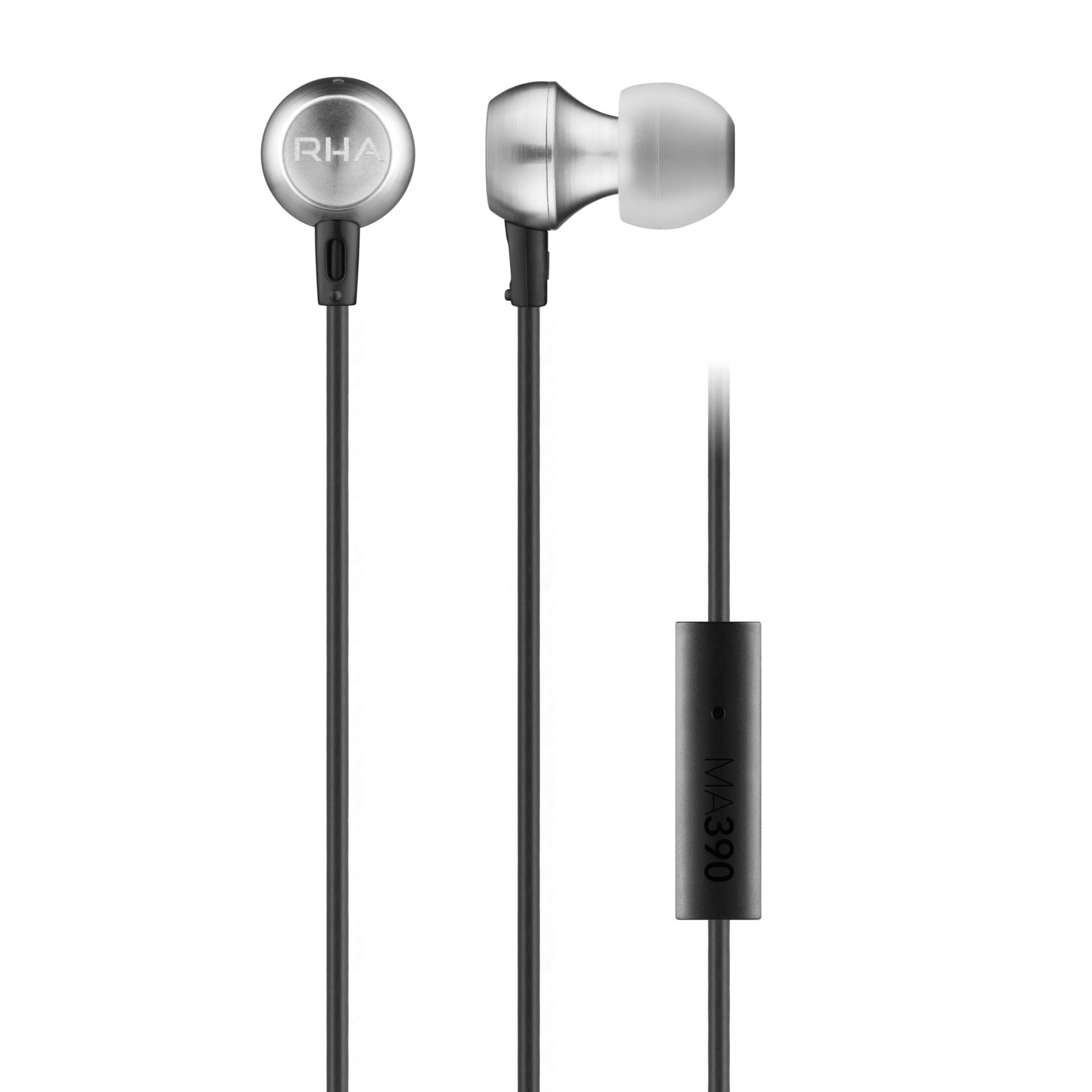 Auriculares RHA MA390u Preto Cinzento