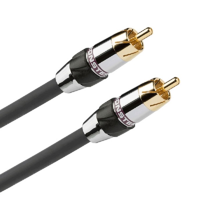 Cable coaxial digital Monster 1XRCA MC400DCX2 de 3 m
