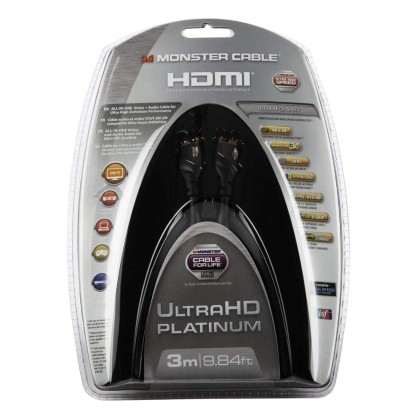 Cabo HDMI Monster Platinum Ultra High Speed 22.5Gbps 3m - Image product