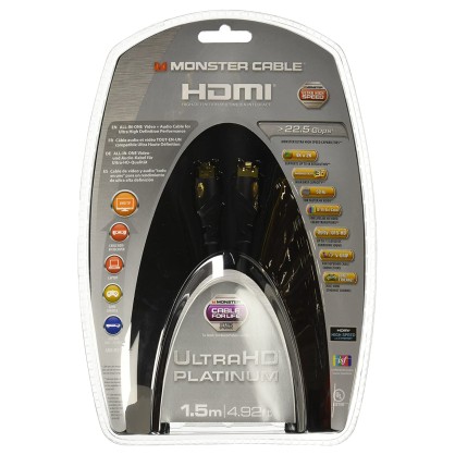 Cabo HDMI Monster Platinum Ultra High Speed 22.5Gbps 1.5m - Image product