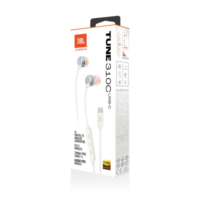 Auriculares JBL Tune 310C USB-C