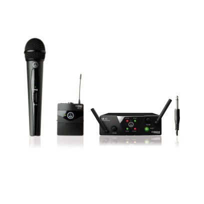 Sistema de Microfone Sem Fios AKG WMS40 Mini Dual Vocal Instrumental Set - Image product
