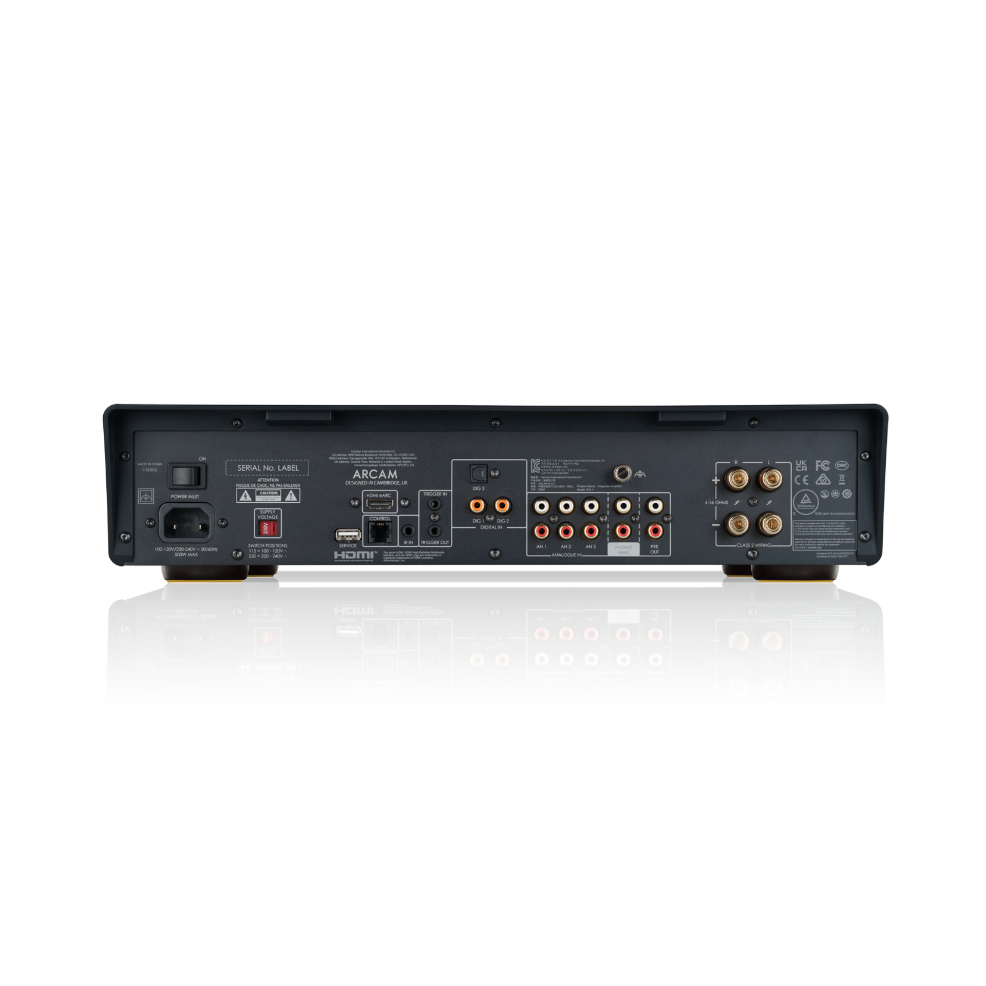 Amplificador Integrado ARCAM A15+