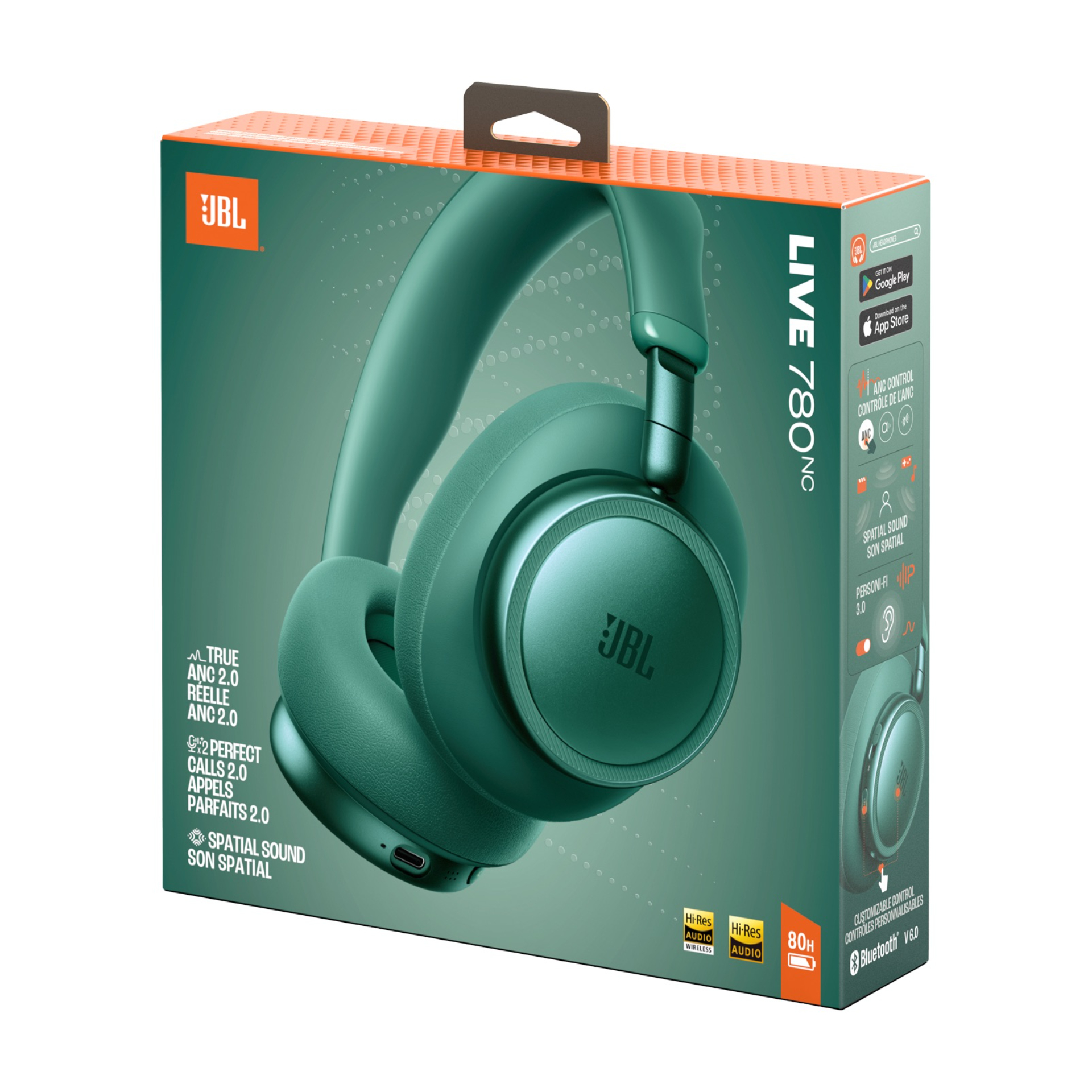 Auscultador Bluetooth JBL Live 780NC