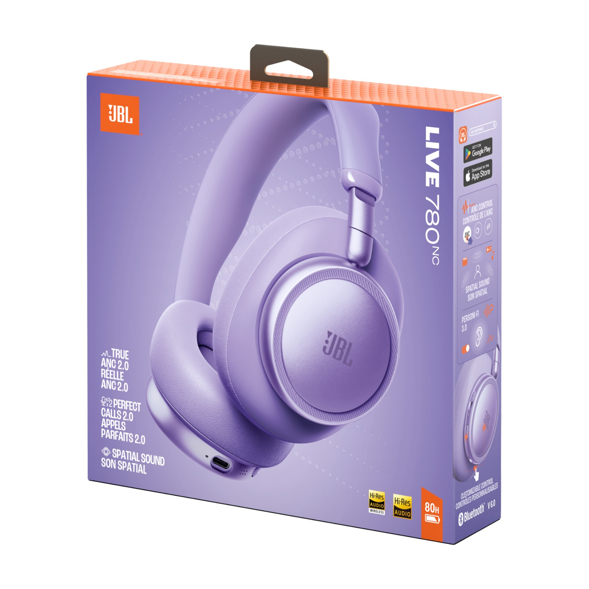 Auscultador Bluetooth JBL Live 780NC