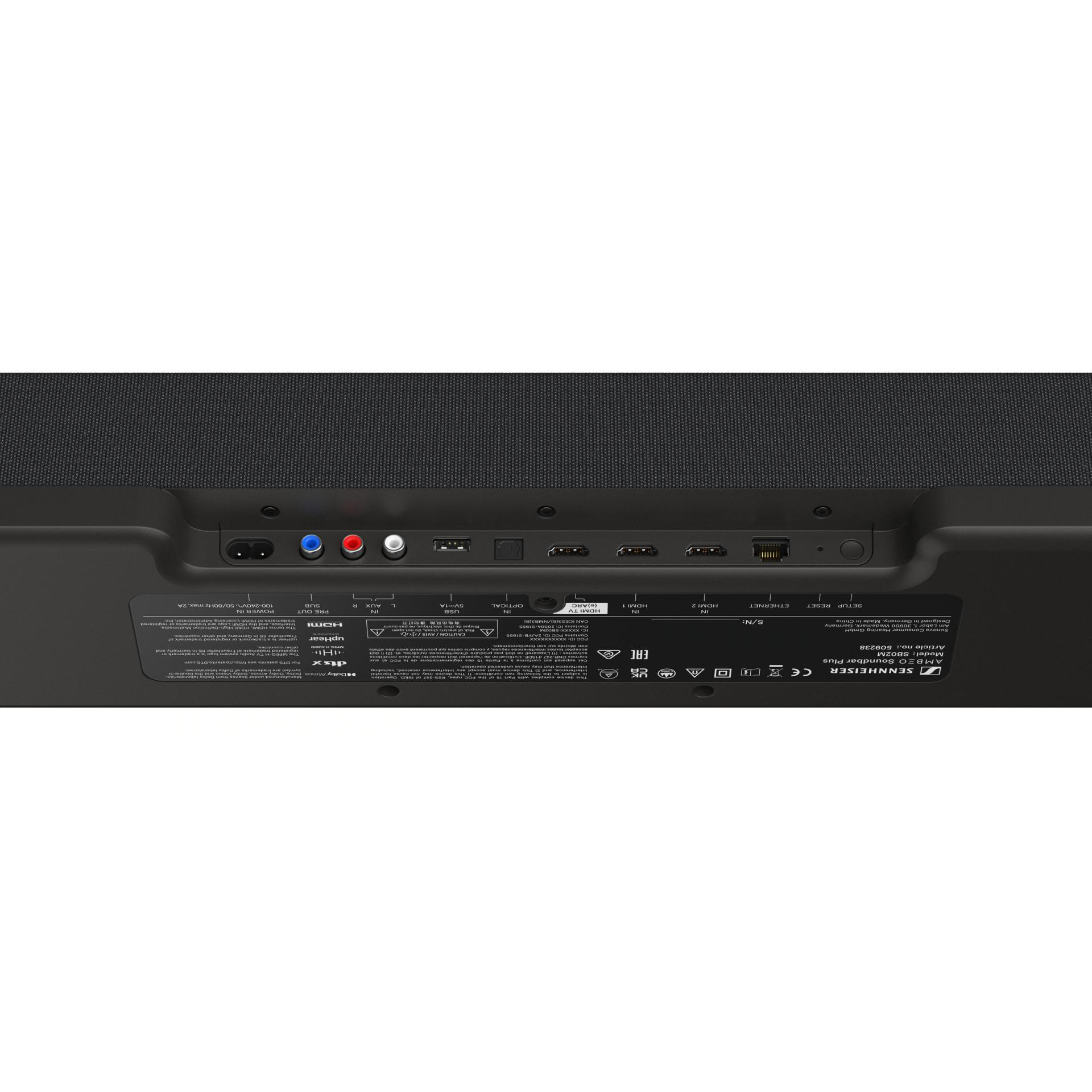 Barra de som Sennheiser AMBEO PLUS