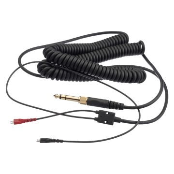 Cabo de Áudio em espiral para Sennheiser HD 25