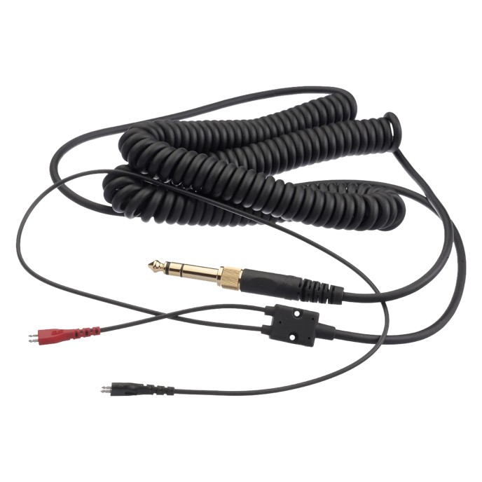 Cabo de Áudio em espiral para Sennheiser HD 25